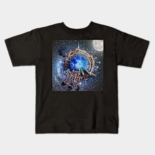 Old Port Genoa Planet Kids T-Shirt